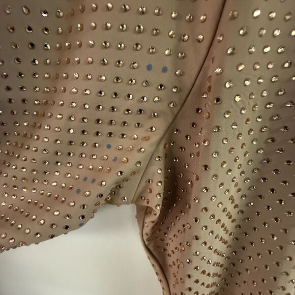 Good American Crystal Crewneck Long Sleeve Maxi Dress Plus Size 2XL - Picture 10 of 12